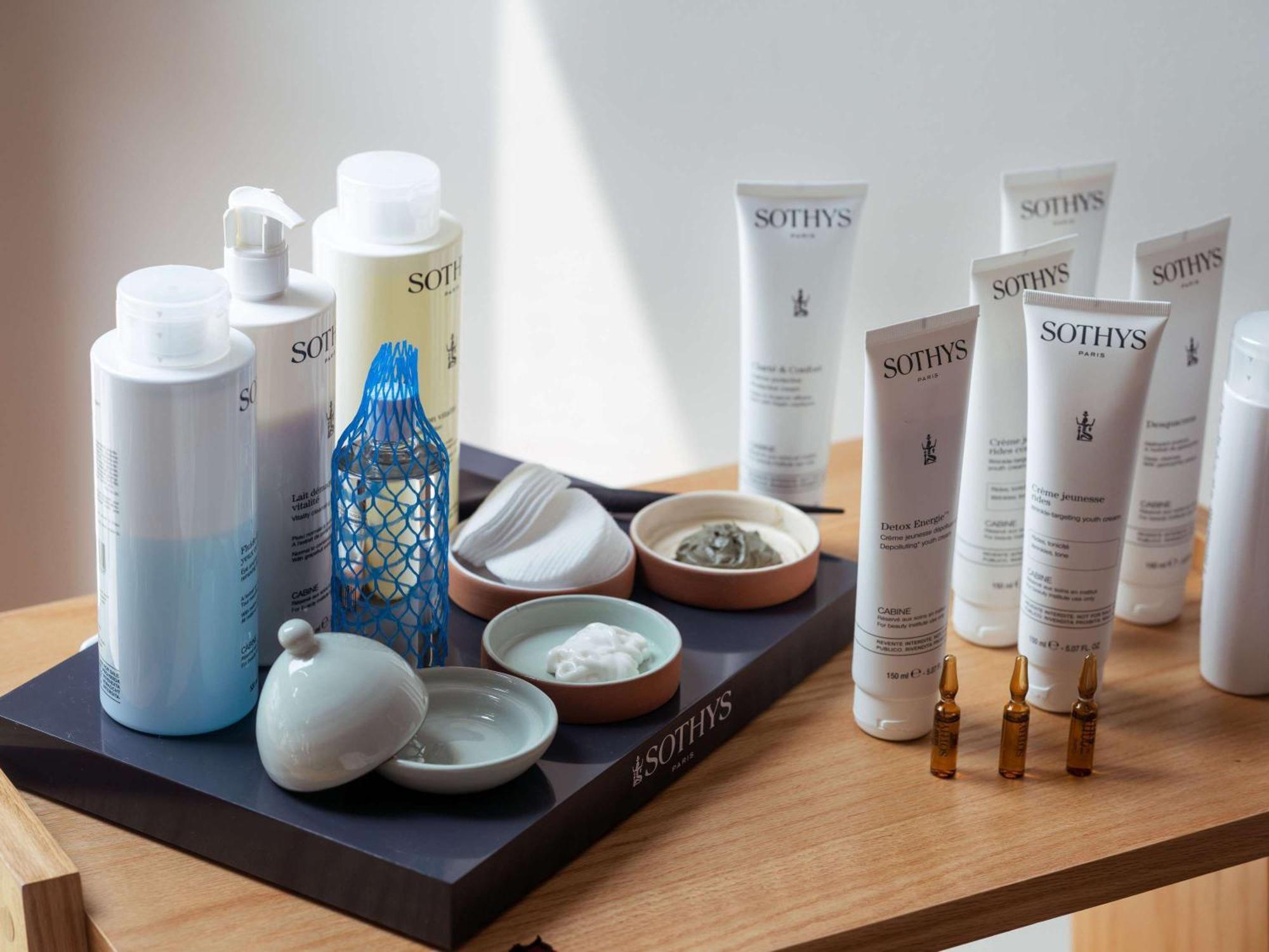 풀만 마자간 로얄 골프 앤 스파 호텔 엘자디다 외부 사진 Products from the Swiss spa brand, Sothys